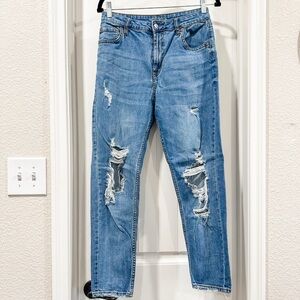 Wild Fable Target, Size 6, Women's Blue Distressed Jeans